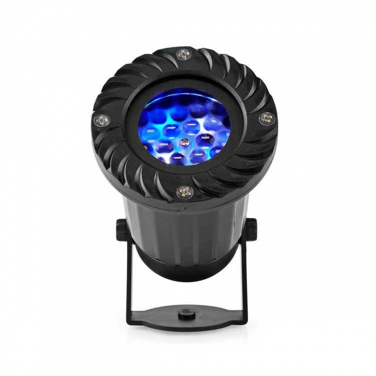 Nedis Decoratieve Verlichting | LED sneeuwvlok projector | Witte en blauwe ijskristallen | Binnen & Buiten
