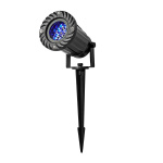 Nedis Decoratieve Verlichting | LED sneeuwvlok projector | Witte en blauwe ijskristallen | Binnen & Buiten