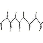 Nedis SmartLife-kerstverlichting | Koord | Wi-Fi | Warm Wit | 400 LED\'s | 20.0 m | Android™ / IOS