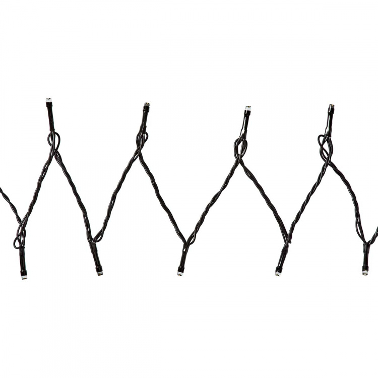 Nedis SmartLife-kerstverlichting | Koord | Wi-Fi | Warm tot Koel Wit | 50 LED\'s | 5.00 m | Android™ / IOS