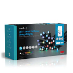 Nedis SmartLife-kerstverlichting | Feestverlichting | Wi-Fi | RGB | 48 LED\'s | 10.80 m | Android™ / IOS