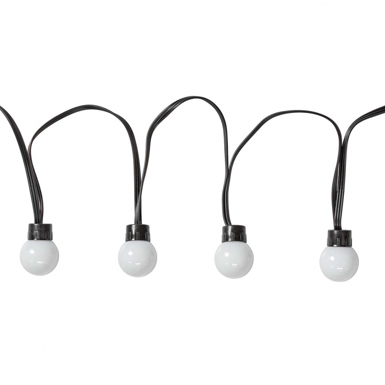 Nedis SmartLife Decoratieve Verlichting | Feestverlichting | Wi-Fi | RGB | 48 LED\'s | 10.8 m | Android™ / IOS | Diameter bulb: 30 mm