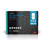 Nedis SmartLife-kerstverlichting | Boom | Wi-Fi | Warm Wit | 200 LED\'s | 20.0 m | 10 x 2 m | Android™ / IOS