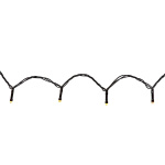 Nedis SmartLife-kerstverlichting | Boom | Wi-Fi | Warm Wit | 200 LED\'s | 20.0 m | 5 x 4 m | Android™ / IOS