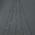 Nedis SmartLife-kerstverlichting | Boom | Wi-Fi | Warm Wit | 200 LED\'s | 20.0 m | 5 x 4 m | Android™ / IOS