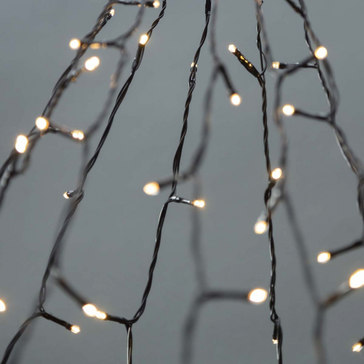 Nedis SmartLife-kerstverlichting | Boom | Wi-Fi | Warm Wit | 200 LED\'s | 20.0 m | 5 x 4 m | Android™ / IOS