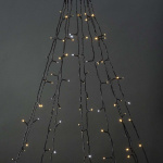 Nedis SmartLife-kerstverlichting | Boom | Wi-Fi | Warm tot Koel Wit | 200 LED\'s | 20.0 m | 10 x 2 m | Android™ / IOS