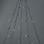 Nedis SmartLife-kerstverlichting | Boom | Wi-Fi | Warm tot Koel Wit | 200 LED\'s | 20.0 m | 5 x 4 m | Android™ / IOS
