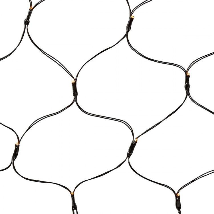 Nedis SmartLife-kerstverlichting | Net | Wi-Fi | Warm Wit | 280 LED\'s | 3.00 m | 3 x 2 m | Android™ / IOS