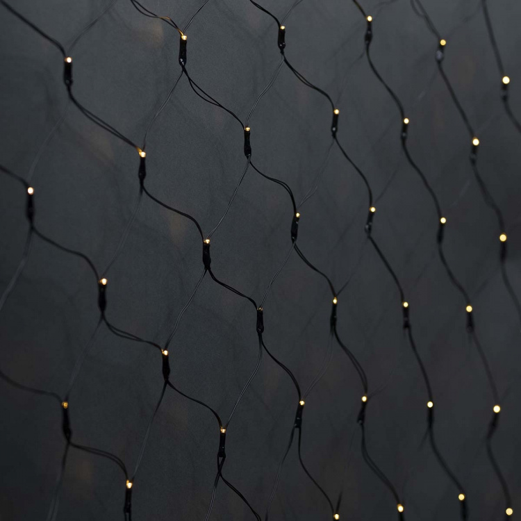 Nedis SmartLife-kerstverlichting | Net | Wi-Fi | Warm Wit | 280 LED\'s | 3.00 m | 3 x 2 m | Android™ / IOS