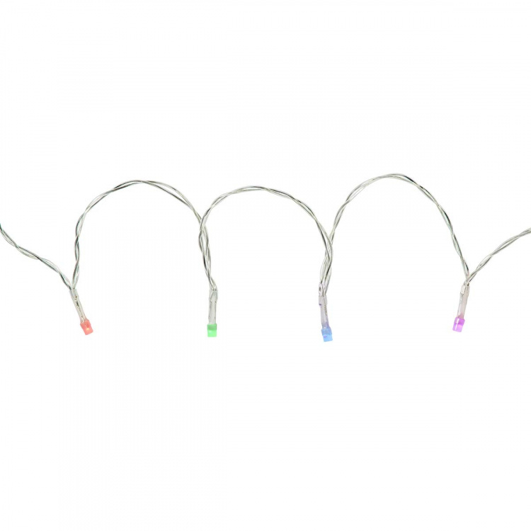 Nedis SmartLife-kerstverlichting | Gordijn | Wi-Fi | RGB | 180 LED\'s | 3 m | Android™ / IOS