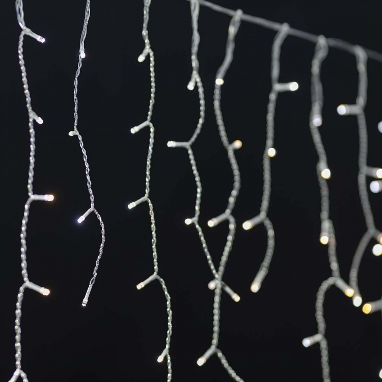 Nedis SmartLife-kerstverlichting | Ijskegel | Wi-Fi | Koel Wit | 400 LED\'s | 8.00 m | Android™ / IOS