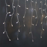 Nedis SmartLife-kerstverlichting | Ijskegel | Wi-Fi | Warm tot Koel Wit | 400 LED\'s | 8.00 m | Android™ / IOS