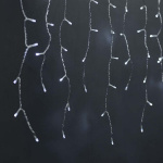 Nedis SmartLife-kerstverlichting | Ijskegel | Wi-Fi | Warm tot Koel Wit | 400 LED\'s | 8.00 m | Android™ / IOS