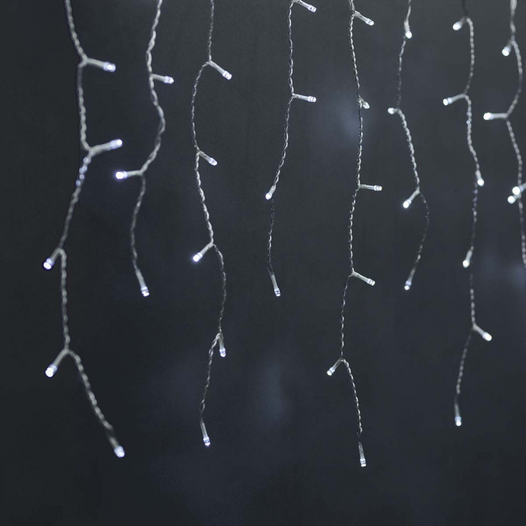 Nedis SmartLife-kerstverlichting | Ijskegel | Wi-Fi | Warm tot Koel Wit | 400 LED\'s | 8.00 m | Android™ / IOS