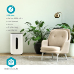 Nedis SmartLife Luchtontvochtiger | Wi-Fi | 20 l/Dag | Ontvochtiging / Continu / Was drogen / Ventilatie | Android™ / IOS | Regelbare hygrostaat | 195 m³/h