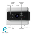 Nedis SmartLife Luchtontvochtiger | Wi-Fi | 30 l/Dag | Ontvochtiging / Continu / Was drogen / Ventilatie | Android™ / IOS | Regelbare hygrostaat | 210 m³/h Nedis SmartLife Luchtontvochtiger | Wi-Fi | 30 l/Dag | Ontvochtiging / Continu / Was drogen / Ventilatie | Android™ / IOS | Regelbare hygrostaat | 210 m³/h