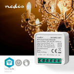 Nedis SmartLife inbouwmodule | Schakelaar | 3680 W | Kroonsteen | App beschikbaar voor: Android™ / IOS
