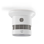 Nedis SmartLife Rookmelder | Zigbee 3.0 | Batterij Gevoed | Levenscyclus sensor: 10 Jaar | EN 14604 | Max. batterijduur: 60 Maanden | 85 dB | Wit | 1 Stuks Nedis SmartLife Rookmelder | Zigbee 3.0 | Batterij Gevoed | Levenscyclus sensor: 10 Jaar | EN 14604 | Max. batterijduur: 60 Maanden | 85 dB | Wit | 1 Stuks