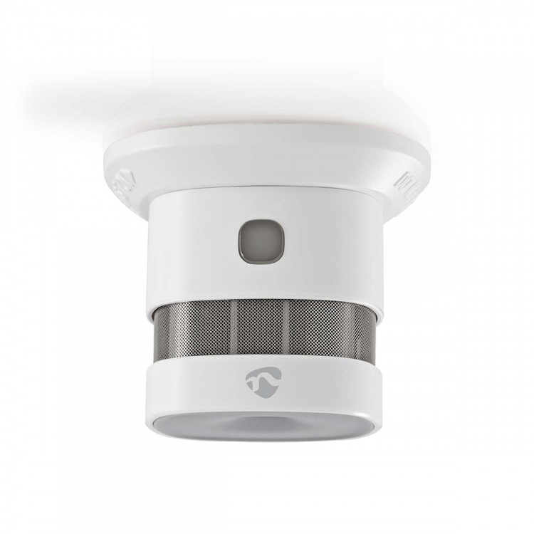 Nedis SmartLife Rookmelder | Zigbee 3.0 | Batterij Gevoed | Levenscyclus sensor: 10 Jaar | EN 14604 | Max. batterijduur: 60 Maanden | 85 dB | Wit | 1 Stuks Nedis SmartLife Rookmelder | Zigbee 3.0 | Batterij Gevoed | Levenscyclus sensor: 10 Jaar | EN 14604 | Max. batterijduur: 60 Maanden | 85 dB | Wit | 1 Stuks