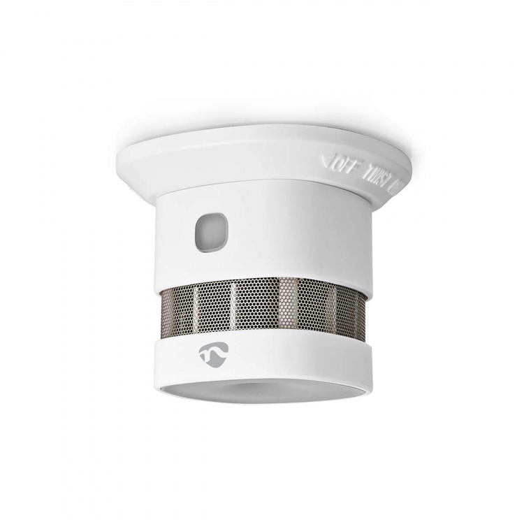 Nedis SmartLife Rookmelder | Zigbee 3.0 | Batterij Gevoed | Levenscyclus sensor: 10 Jaar | EN 14604 | Max. batterijduur: 60 Maanden | 85 dB | Wit | 1 Stuks Nedis SmartLife Rookmelder | Zigbee 3.0 | Batterij Gevoed | Levenscyclus sensor: 10 Jaar | EN 14604 | Max. batterijduur: 60 Maanden | 85 dB | Wit | 1 Stuks