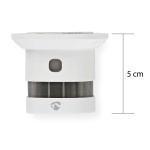 Nedis SmartLife Rookmelder | Zigbee 3.0 | Batterij Gevoed | Levenscyclus sensor: 10 Jaar | EN 14604 | Max. batterijduur: 60 Maanden | 85 dB | Wit | 1 Stuks Nedis SmartLife Rookmelder | Zigbee 3.0 | Batterij Gevoed | Levenscyclus sensor: 10 Jaar | EN 14604 | Max. batterijduur: 60 Maanden | 85 dB | Wit | 1 Stuks