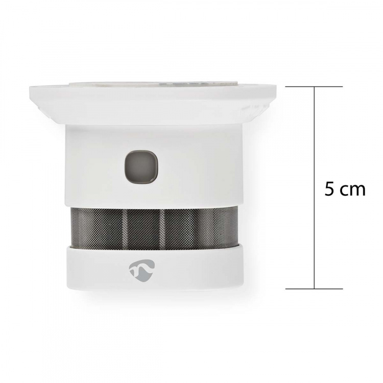 Nedis SmartLife Rookmelder | Zigbee 3.0 | Batterij Gevoed | Levenscyclus sensor: 10 Jaar | EN 14604 | Max. batterijduur: 60 Maanden | 85 dB | Wit | 1 Stuks Nedis SmartLife Rookmelder | Zigbee 3.0 | Batterij Gevoed | Levenscyclus sensor: 10 Jaar | EN 14604 | Max. batterijduur: 60 Maanden | 85 dB | Wit | 1 Stuks