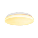 Nedis SmartLife Plafondlamp | Wi-Fi | RGB / Warm tot Koel Wit | Rond | Diameter: 260 mm | 1820 lm | 3000 - 6500 K | IP20 | Energieklasse: F | Android™ / IOS