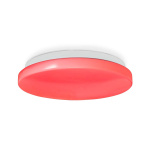 Nedis SmartLife Plafondlamp | Wi-Fi | RGB / Warm tot Koel Wit | Rond | Diameter: 260 mm | 1820 lm | 3000 - 6500 K | IP20 | Energieklasse: F | Android™ / IOS