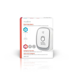 Nedis SmartLife Gasdetector | Zigbee 3.0 | Netvoeding | Levenscyclus sensor: 5 Jaar | EN 50194-1:2009 | Android™ / IOS | Met testknop | 75 dB | Wit