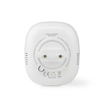 Nedis SmartLife Gasdetector | Zigbee 3.0 | Netvoeding | Levenscyclus sensor: 5 Jaar | EN 50194-1:2009 | Android™ / IOS | Met testknop | 75 dB | Wit