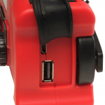 Denver Radio med vev och solcellsuppl