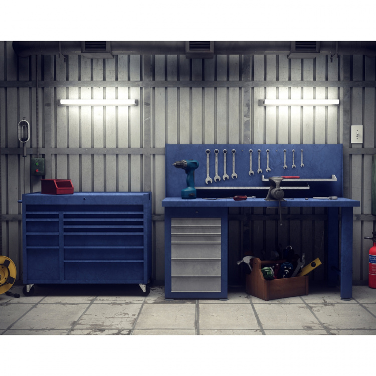 Philips ProjectLine Taklampa 60cm 17W 1700lm IP65