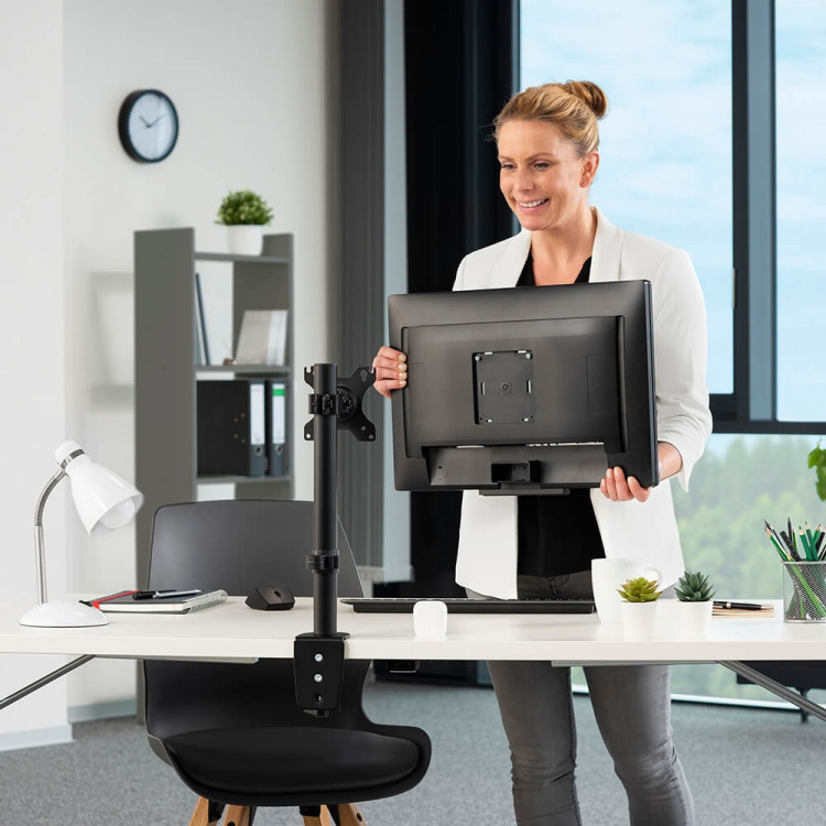 Monitor Holder Work Out Single Black Monitor Holder Work Out Single Black