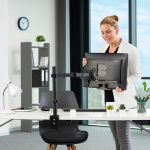 Monitor Holder Work Out Single XL Black