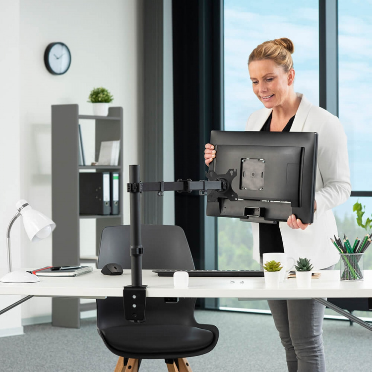 Monitor Holder Work Out Single XL Black