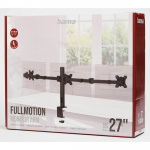 Monitor Holder Operator Tripple Black