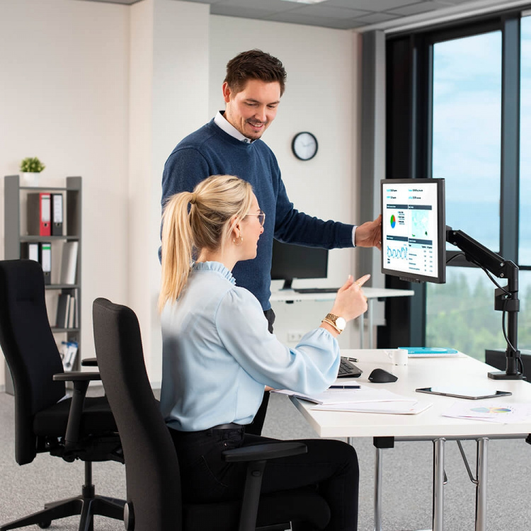 Monitor Holder Performer Single Black