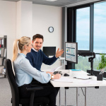 Monitor Holder Performer Single Black