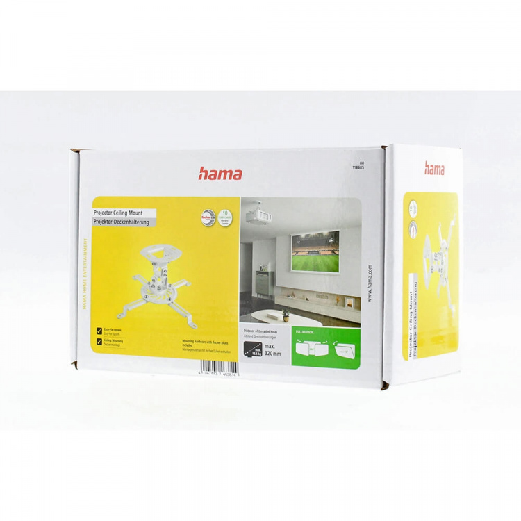 Projector Ceiling Mount Universal White