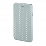 HAMA Mobilewallet DesignLine iPhone6/6S Dots Glow Grey