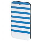 HAMA Mobilewallet DesignLine iPhone6/6S Stripe Blue/white