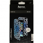 HAMA Mobilewallet DesignLine iPhone6/6S Leopard Blue