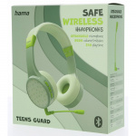 Headphone Teens Guard On-Ear Wireless 85dB Green Headphone Teens Guard On-Ear Wireless 85dB Green