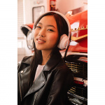 HAPPY PLUGS Play Headphone Over-Ear 85dB Wireless Pink/Gold HAPPY PLUGS Play Headphone Over-Ear 85dB Wireless Pink/Gold