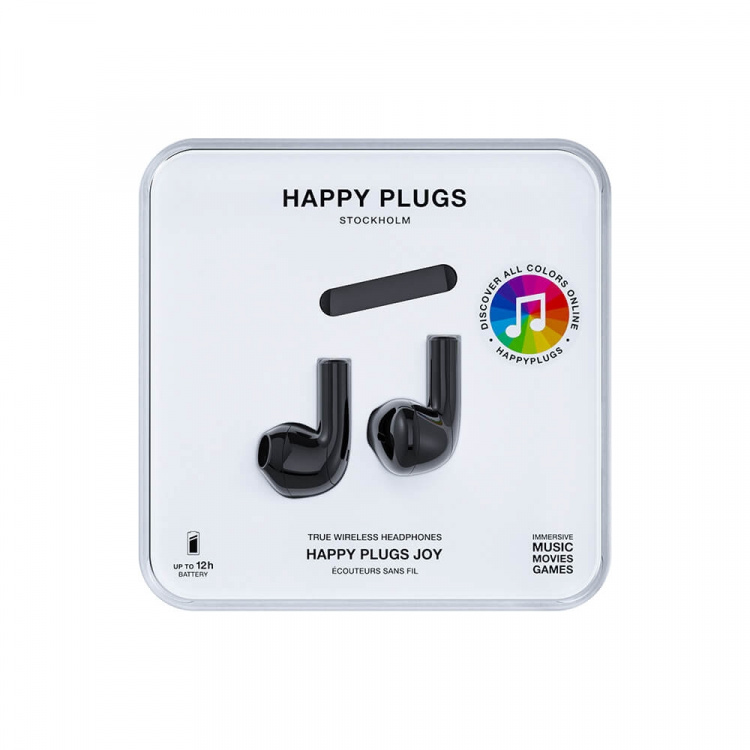 HAPPY PLUGS Joy Headphone In-Ear TWS Black