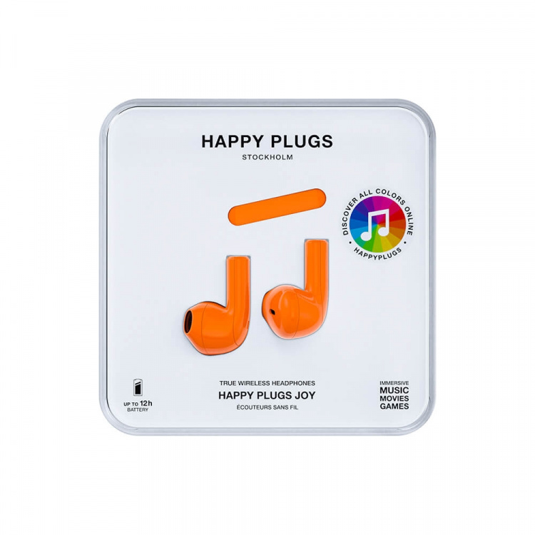 HAPPY PLUGS Joy Headphone In-Ear TWS Orange