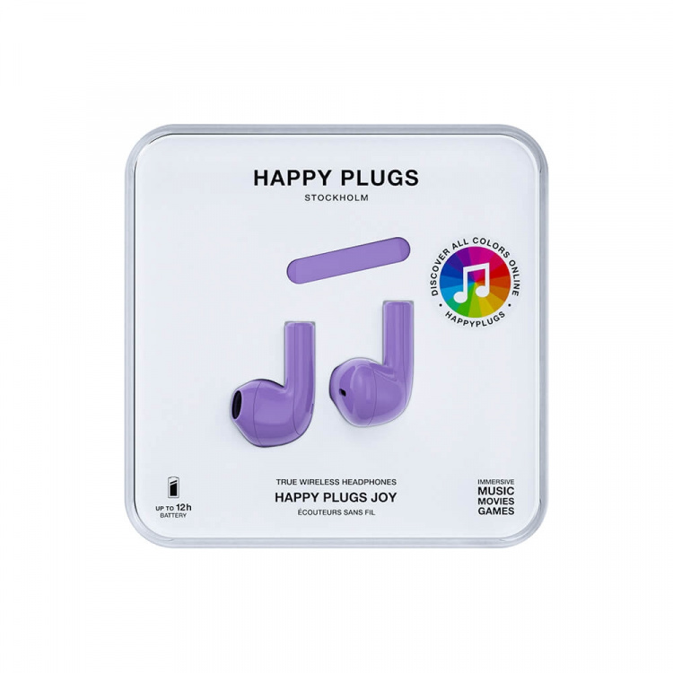 HAPPY PLUGS Joy Headphone In-Ear TWS Purple HAPPY PLUGS Joy Headphone In-Ear TWS Purple