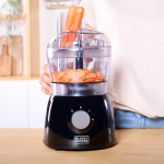 BLACK+DECKER Food Processor 600W Black