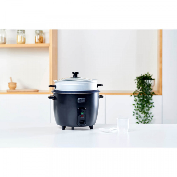 BLACK+DECKER Rice Cooker 1,8L Black BLACK+DECKER Rice Cooker 1,8L Black